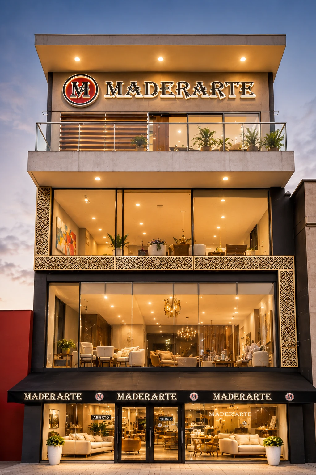 Showroom actual de Maderarte en Popayán